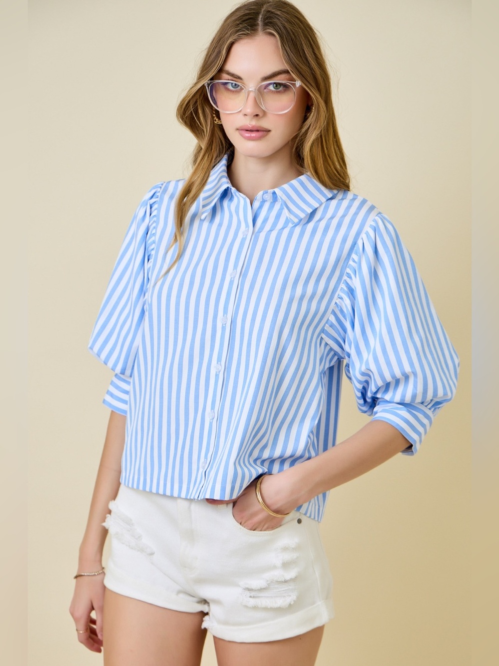 Striped top - Picture 2 of 9